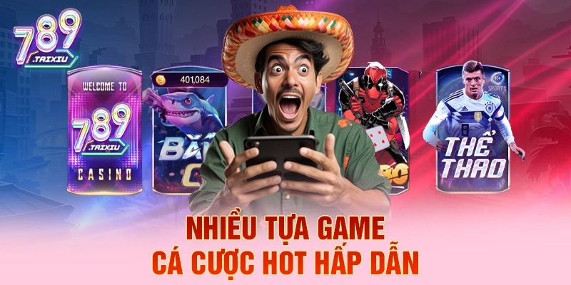 Các tựa game cá cược hấp dẫn tại uu88